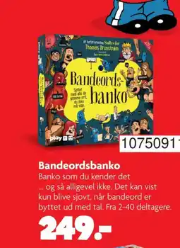 Fætter BR Bandeordsbanko tilbud