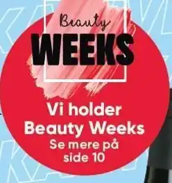 Bilka Vi holder Beauty Weeks tilbud