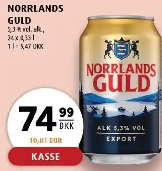 Scandinavian Park NORRLANDS GULD tilbud