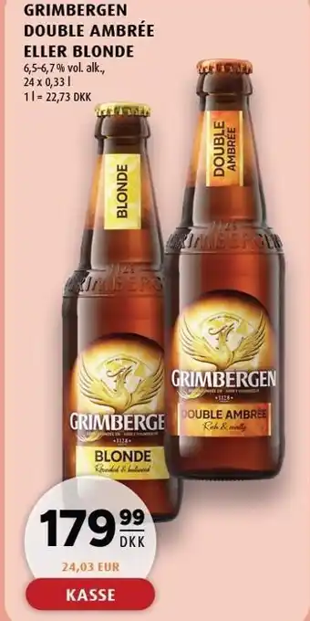 Scandinavian Park GRIMBERGEN DOUBLE AMBRÉE ELLER BLONDE tilbud