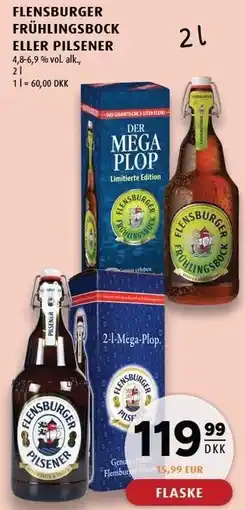 Scandinavian Park FLENSBURGER FRÜHLINGSBOCK ELLER PILSENER tilbud