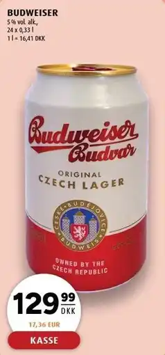 Scandinavian Park BUDWEISER tilbud