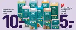 REMA 1000 Plantekøkkenet plantedrikke eller økologisk ris cuisine tilbud