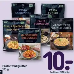 REMA 1000 Pasta færdigretter tilbud