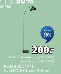 JYSK HUGO GULVLAMPE tilbud