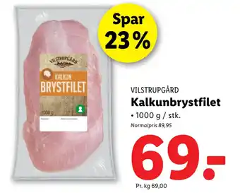 Lidl Kalkunbrystfilet tilbud