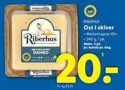 Lidl Ost i skiver tilbud