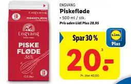 Lidl Piskefløde tilbud