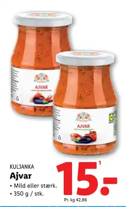 Lidl Ajvar tilbud