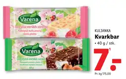 Lidl Kvarkbar tilbud