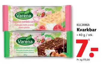 Lidl Kvarkbar tilbud