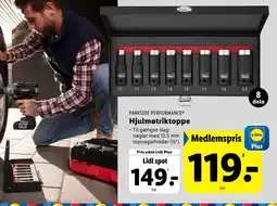 Lidl Hjulmøtriktoppe tilbud