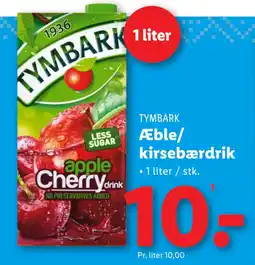 Lidl Æble/ kirsebærdrik tilbud