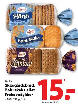 Lidl Skærgårdsbrød, Bohuskaka eller tilbud