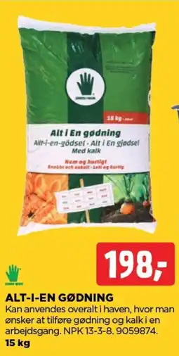 jem & fix Alt-i-en gødning tilbud