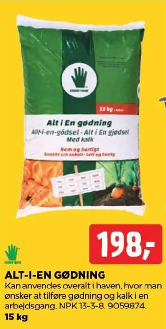 jem & fix Alt-i-en gødning tilbud