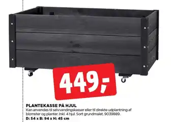 jem & fix Plantekasse på hjul tilbud