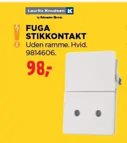 jem & fix Fuga stikkontakt tilbud