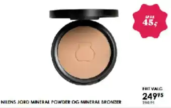 Matas Nilens jord mineral powder og mineral bronzer tilbud