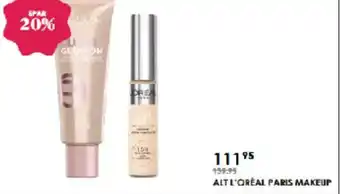 Matas Alt l'oréal paris makeup tilbud