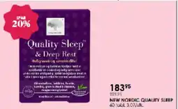 Matas New nordic quality sleep tilbud