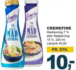 Let-Køb CREMEFINE tilbud