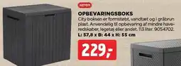 jem & fix KETER OPBEVARINGSBOKS tilbud