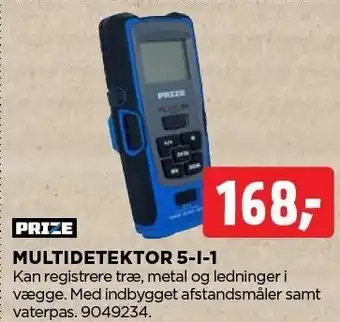 jem & fix MULTIDETEKTOR 5-I-1 tilbud