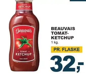 Let-Køb BEAUVAIS TOMATKETCHUP tilbud