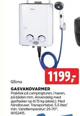 jem & fix QLIMA GASVANDVARMER tilbud
