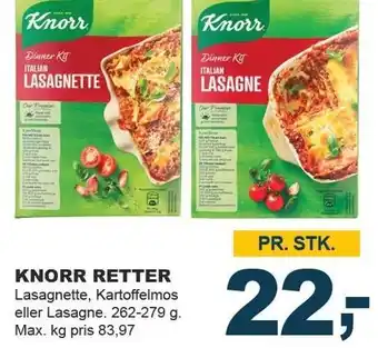 Let-Køb KNORR RETTER tilbud