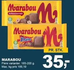 Let-Køb MARABOU tilbud