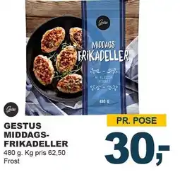 Let-Køb GESTUS MIDDAGSFRIKADELLER tilbud