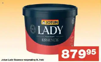 Bauhaus Jotun lady essence vægmaling hvid tilbud