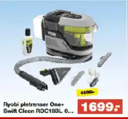 Bauhaus Ryobi pletrenser One+ Swift Clean RDC18BL 0... tilbud