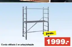 Bauhaus Corda stillads 3 m arbejdshøjde tilbud