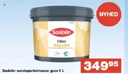 Bauhaus Sadolin sandspartelmasse grov tilbud