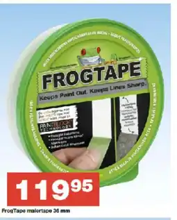 Bauhaus Frog Tape malertape 36 mm tilbud