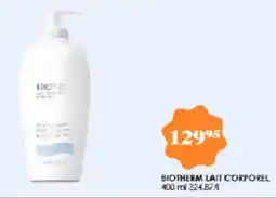 Matas Biotherm lait corporel tilbud