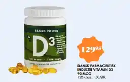 Matas Dansk farmaceutisk industri vitamin d3 90 mcg tilbud