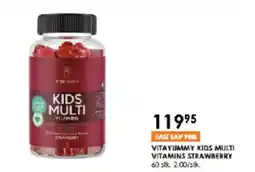 Matas Vitayummy kids multi vitamins strawberry tilbud