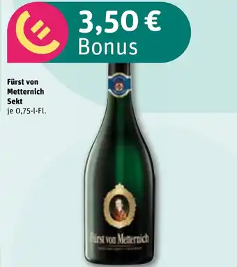 REWE Fürst von Metternich Sekt tilbud