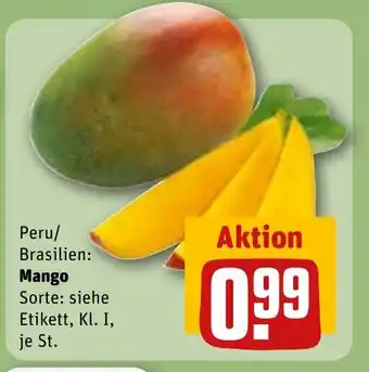 REWE Peru/ Brasilien: Mango tilbud