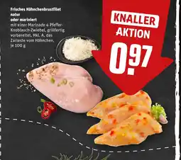 REWE Frisches Hähnchenbrustfilet natur tilbud