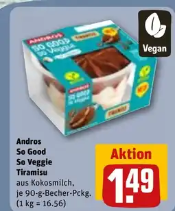 REWE Andros So Good So Veggie tilbud