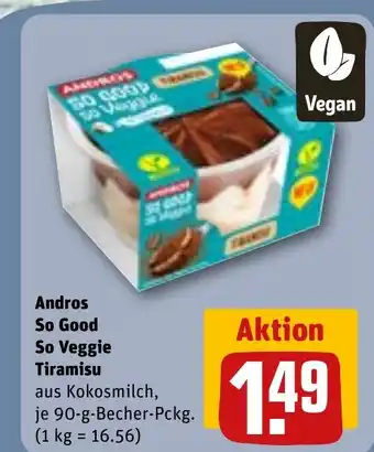 REWE Andros So Good So Veggie tilbud