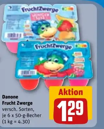 REWE Danone Frucht Zwerge versch. Sorten, tilbud