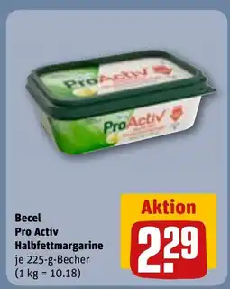 REWE Becel Pro Activ Halbfettmargarine tilbud