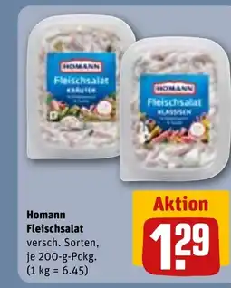 REWE DE Homann fleischsalat tilbud