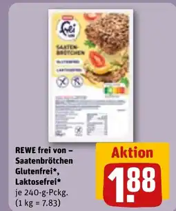 REWE REWE frei von - Saatenbrötchen tilbud